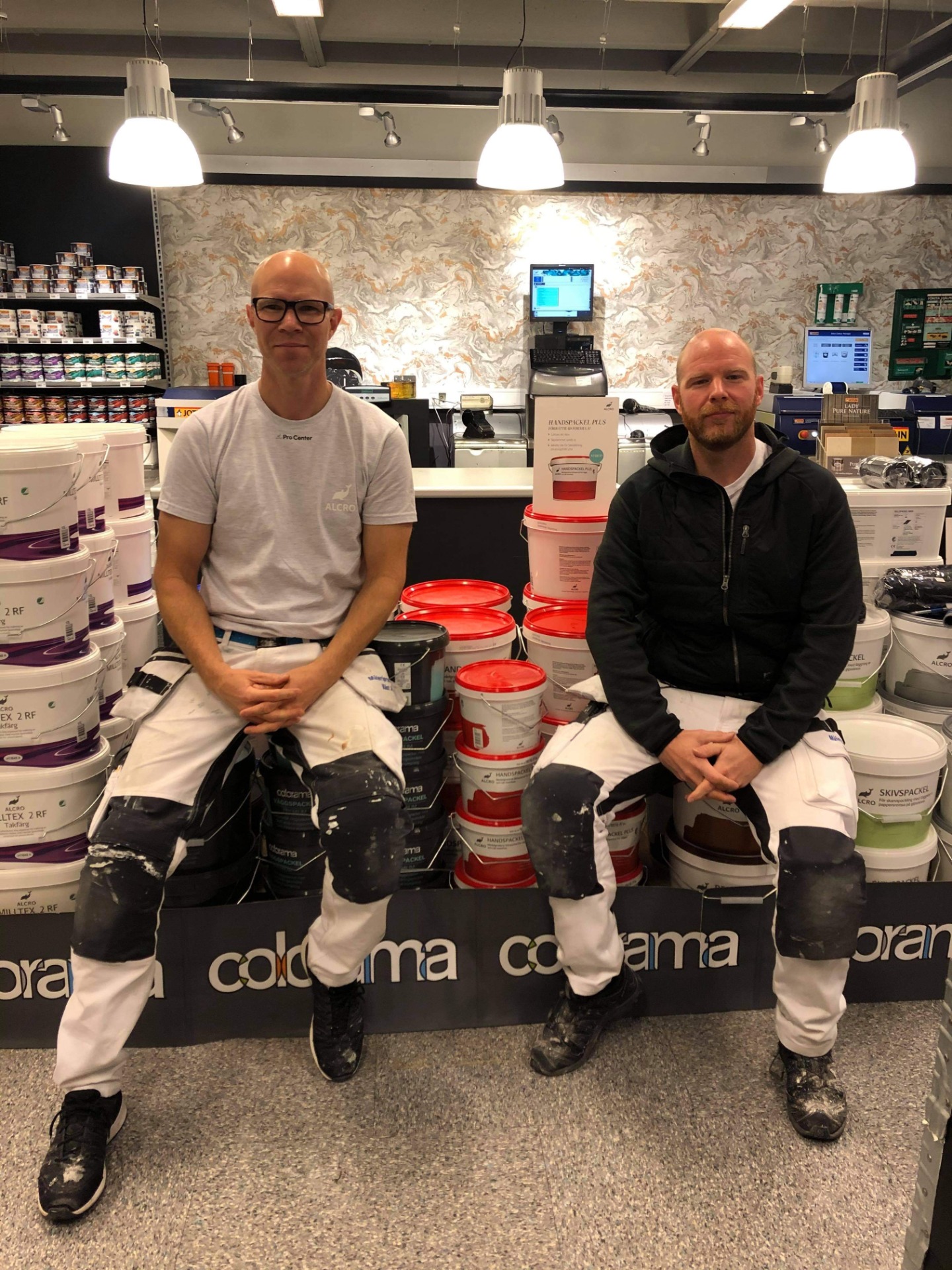 Jonas och Mikael Andersson, Måleriproduktion Väst